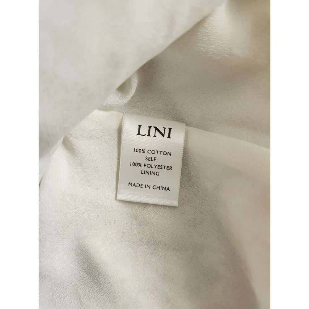 LINI Melissa floral Dress fit and flare ruffle Button Lavander Color Size XS - Picture 12 of 14